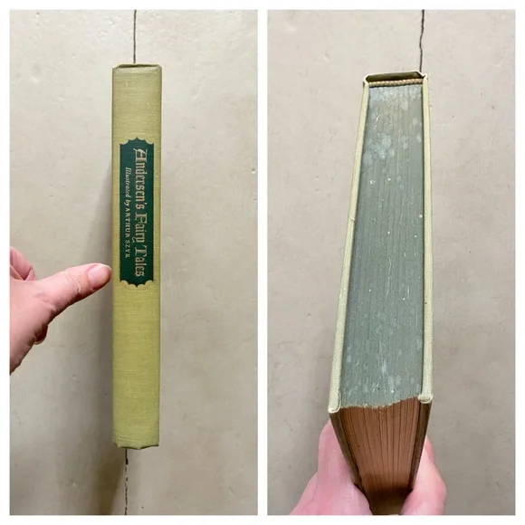 Vintage Andersen's Fairy Tales Snow Queen King's Daughter Castle Arthur Szyk - Picture 10 of 10